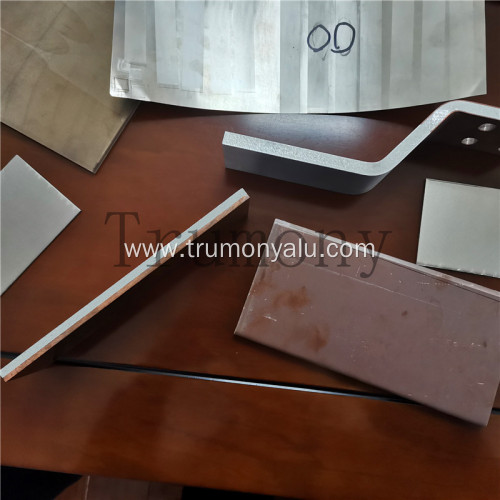 Copper aluminum composite plate for EV battery